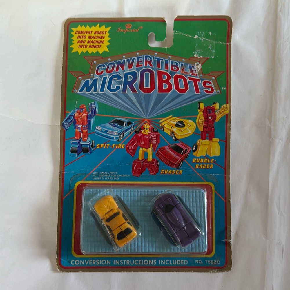 Imperial convertible Microbots/transformers 1988